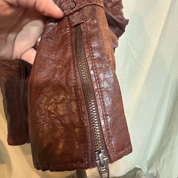 Blank NYC Leather jacket moto style - Picture 11 of 16